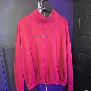 Tommy Hilfiger Red Crewneck Sweater